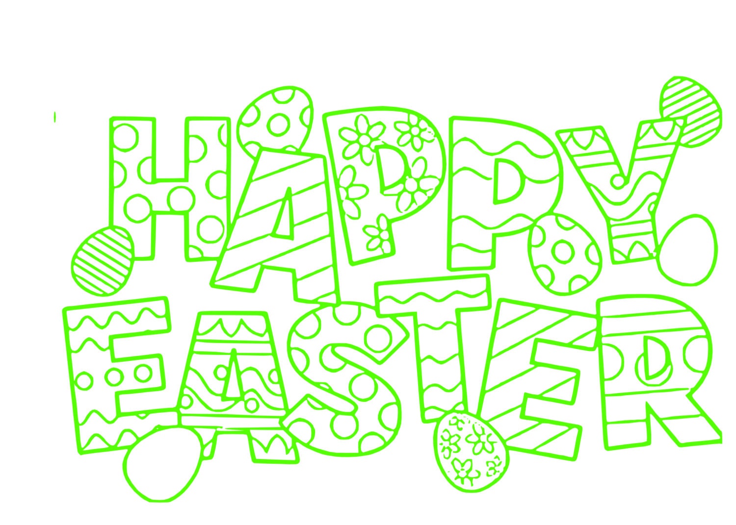 Happy Easter Title SVG Instant Download by SweetRaegans on ...