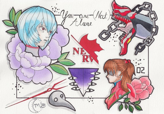 items similar to you are not alone neon genesis evangelion items similar to you are not alone neon genesis evangelion