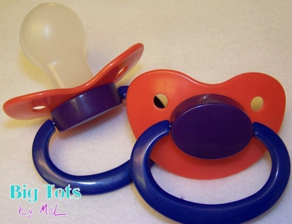 Erwachsene Baby große Erwachsene Größe Silikon Schnuller von BigTot