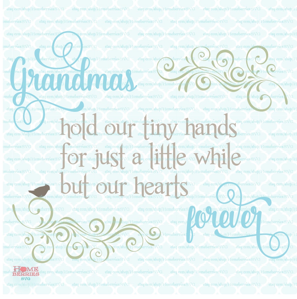 Download Grandmas Quote svg Grandchildren svg Grandmother svg Tiny