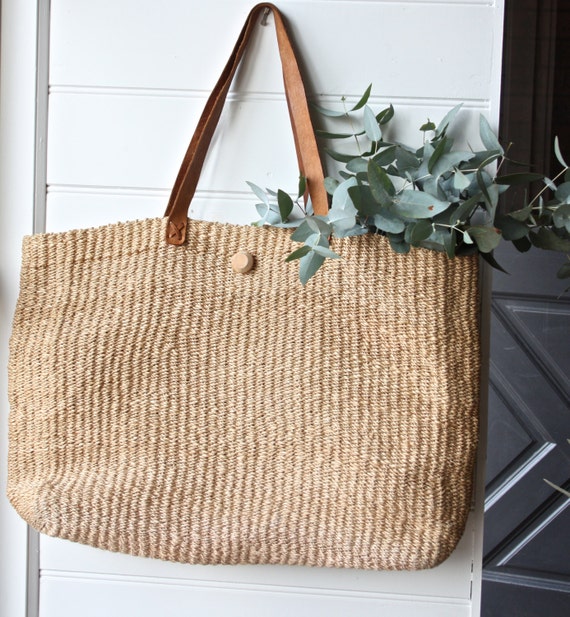 seagrass beach tote