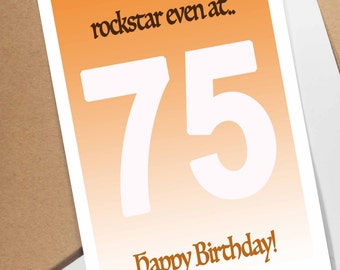 Funny 75th birthday | Etsy