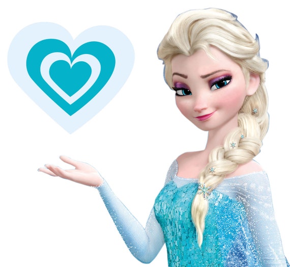 Frozen Elsa Wall Stickers Totally Movable by OnehopStickerShop