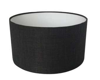 Grey Linen Lampshade, Lightshade, Table Lamp, Various Sizes
