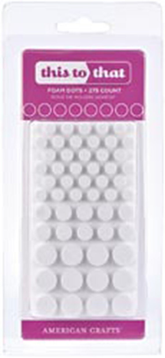 Foam Adhesive Dots Foam Circle Dots Raised Circle by ASCsupplies