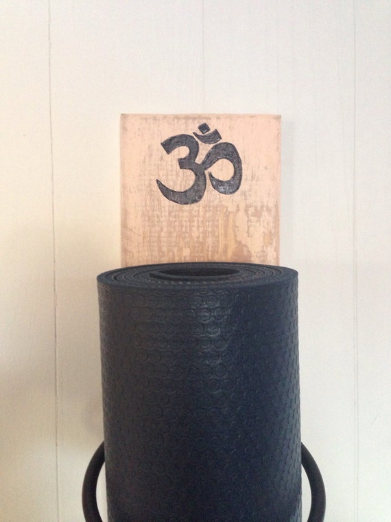 yoga Yoga mat holder vertical yoga mat holder by BlessedMessCo