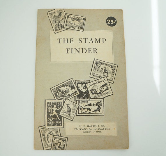 1940S 1949 The Stamp Finder H. E. Harris & CO.