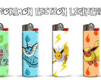 Pokemon Edition Lighters by Pic Ur Bic