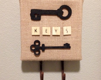 welcome key holder for wall