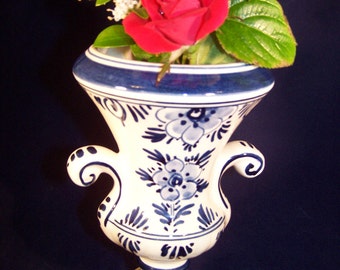 Decorative Delft Vase