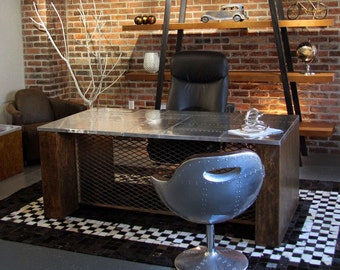 Rustic, Vintage Executive Desk