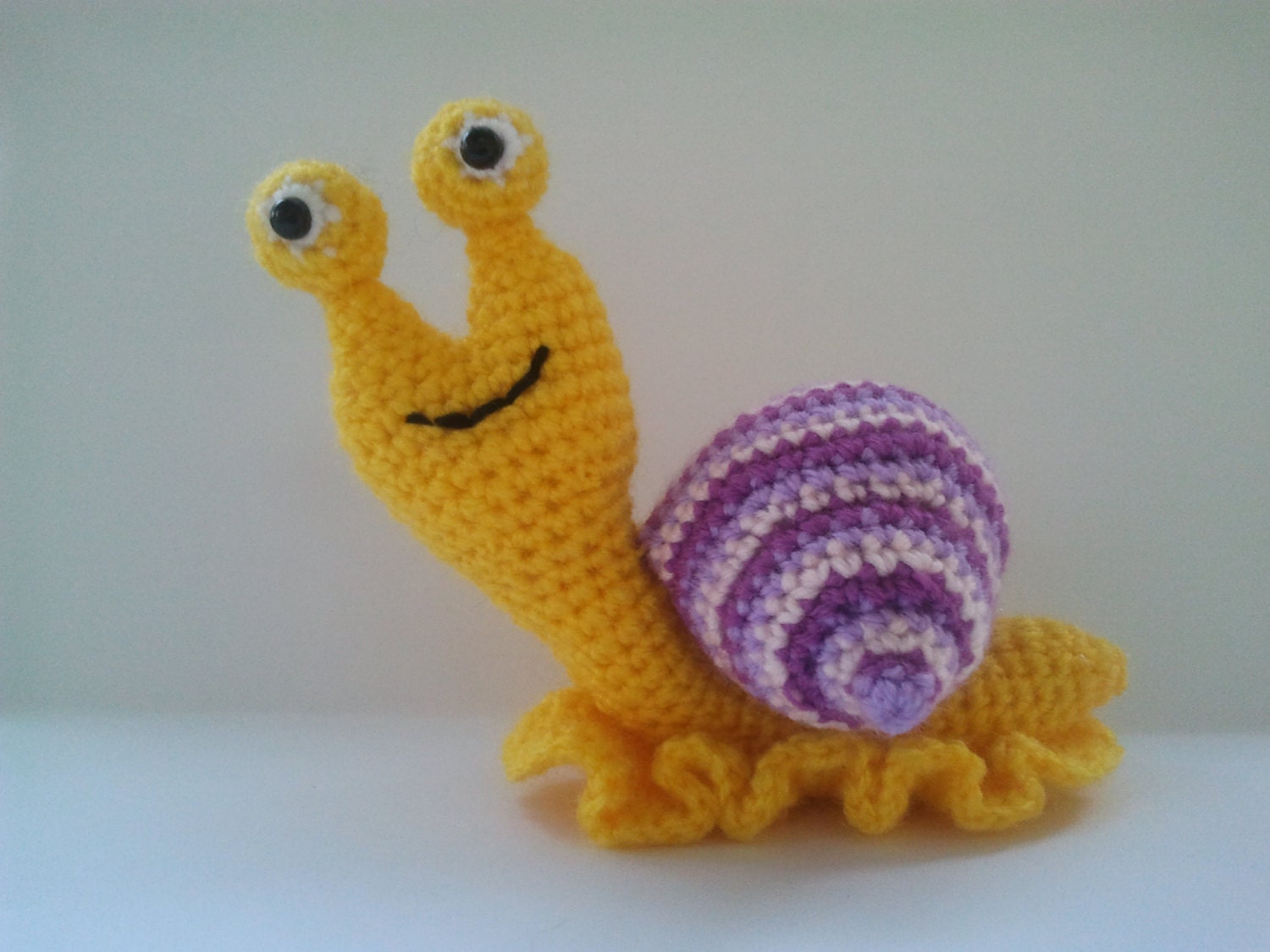 snail stuffed toy