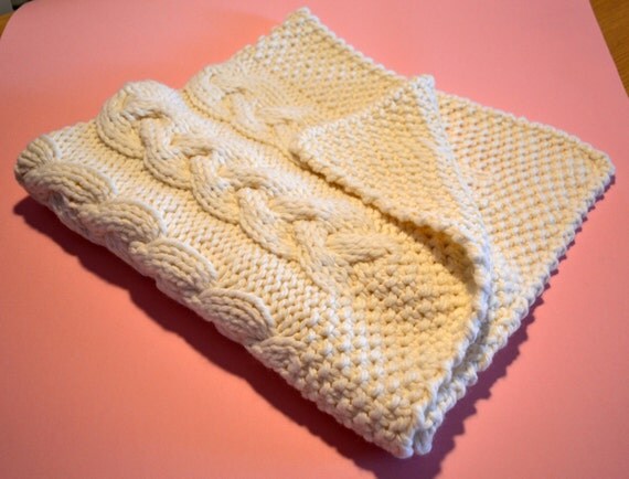 White wool blanket