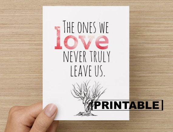 Free Printable Sorry For Your Loss Cards