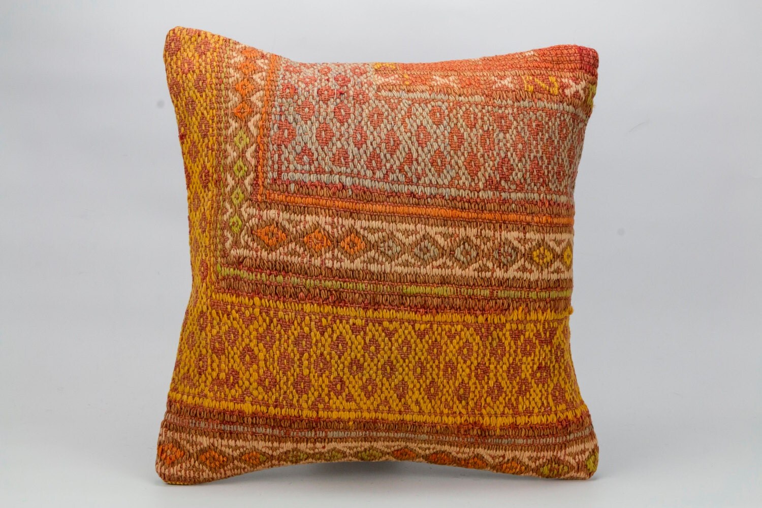 Kilim Cushion Cover Kilim Pillow Cover 16x16 inch by
