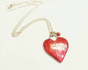 Items similar to Half Dog Half Human Sterling Custom Heart shaped ...