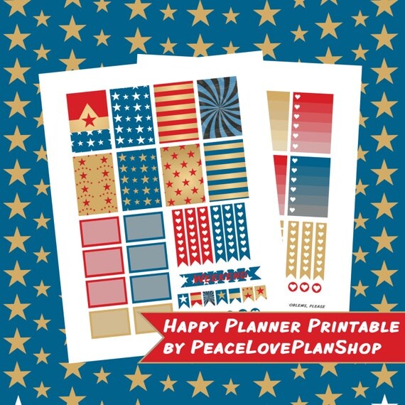 Wonder Woman MAMBI Happy Planner Printable by