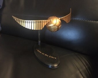 Bright gold Golden Snitch Harry Potter Props Collection