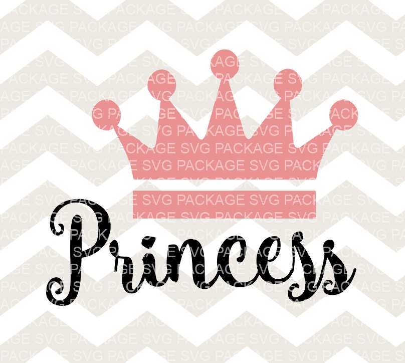 Download SVG File, Princess, SVG Cutting File, Baby Girl SVG ...