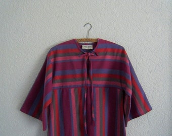 Poncho Seaton Stripe Festival - Franges Boho, Taille Unique (O/S), Neuf Avec étiquette, Style Gitane