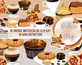 Download Coffee clipart | Etsy