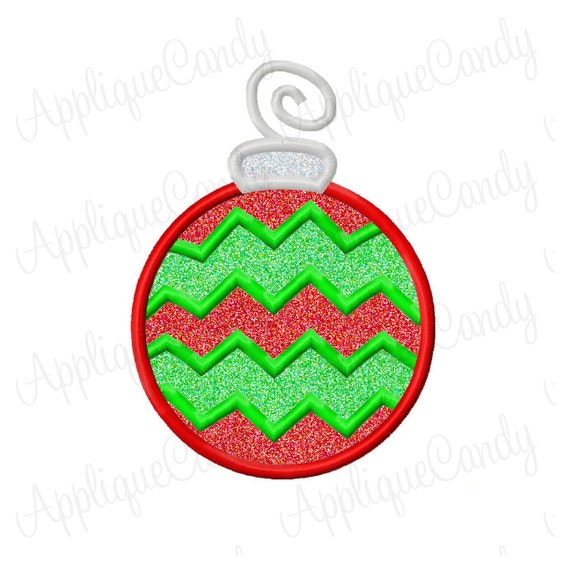 chevron christmas ornament applique machine embroidery design chevron christmas ornament applique machine embroidery design
