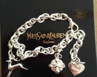 Yves Saint Laurent YSL charm bracelet/bracelet