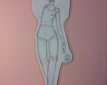 Laminated Pencil Sketch