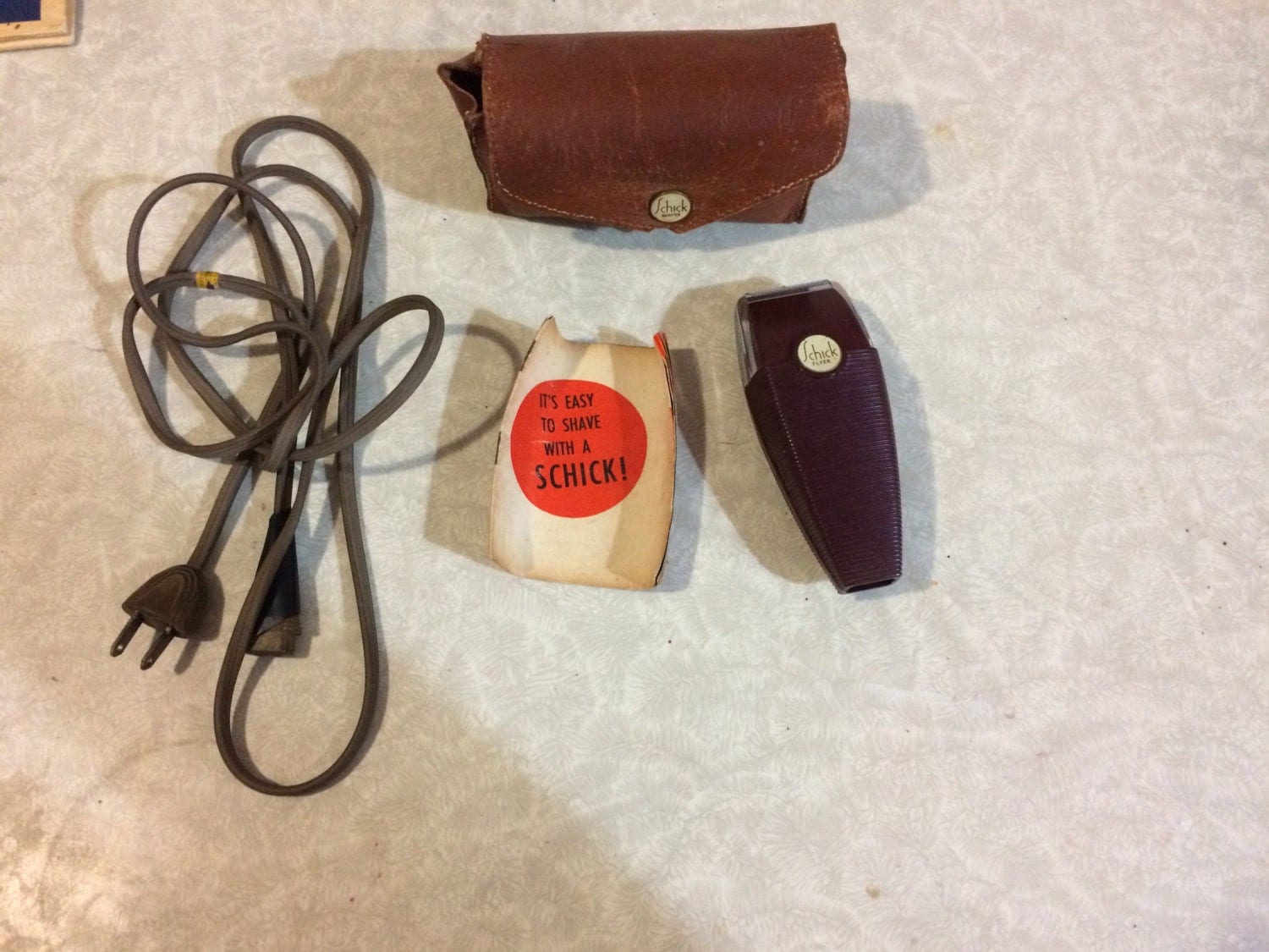 Vintage Schick electric shaver