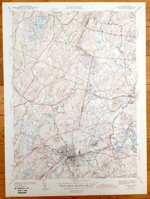 Antique Hudson Boxborough Harvard Bolton Massachusetts