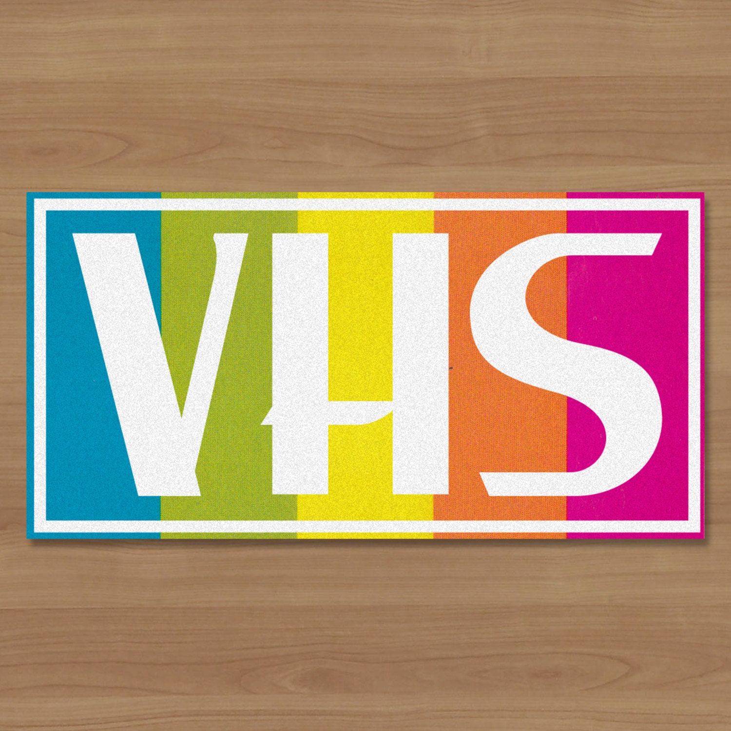 VHS Sticker