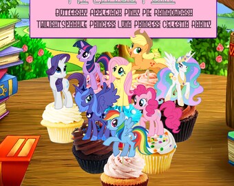 My little pony cupcake topper | Etsy