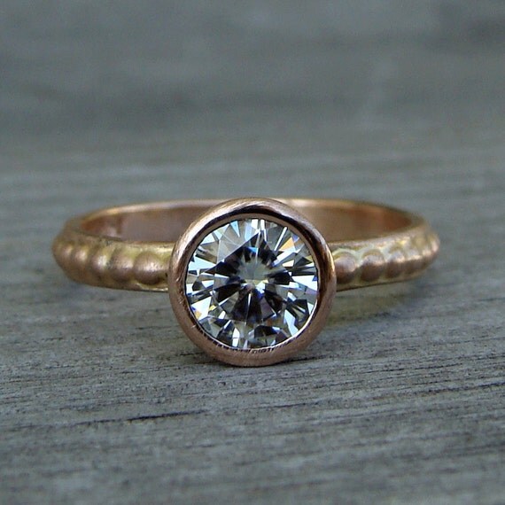 CLEARANCE Forever Brilliant Moissanite Engagement Ring