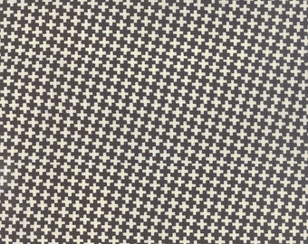 Farmhouse - Check Criss Cross in Midnight: sku 20256-18 cotton quilting fabric by Fig Tree and Co for Moda Fabrics - 1 yard