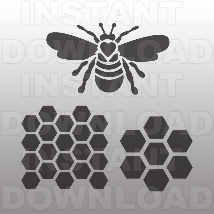 Download Queen Bee SVG File-Honeycomb SVG-Bee svg file-Cutting by sammo