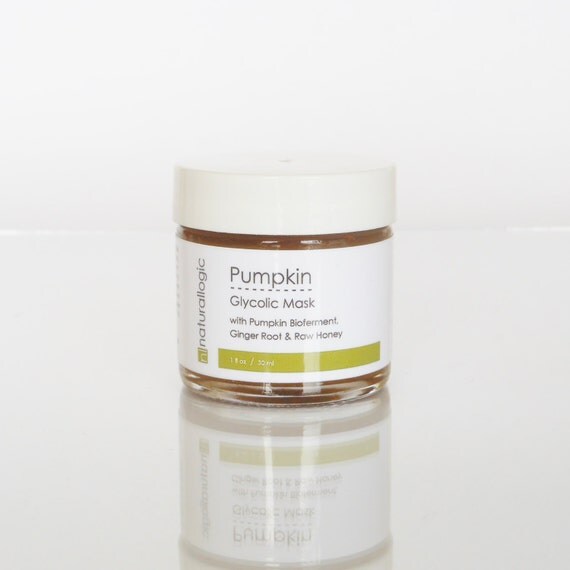 Pumpkin Glycolic Mask. Spa Grade Facial Peel. by Naturallogic