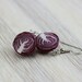 Red Cabbage Earrings