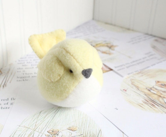 yellow bird stuffed animal