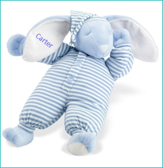 Personalized Small Sleepyhead Bunny Security by BreezyOaksDesigns