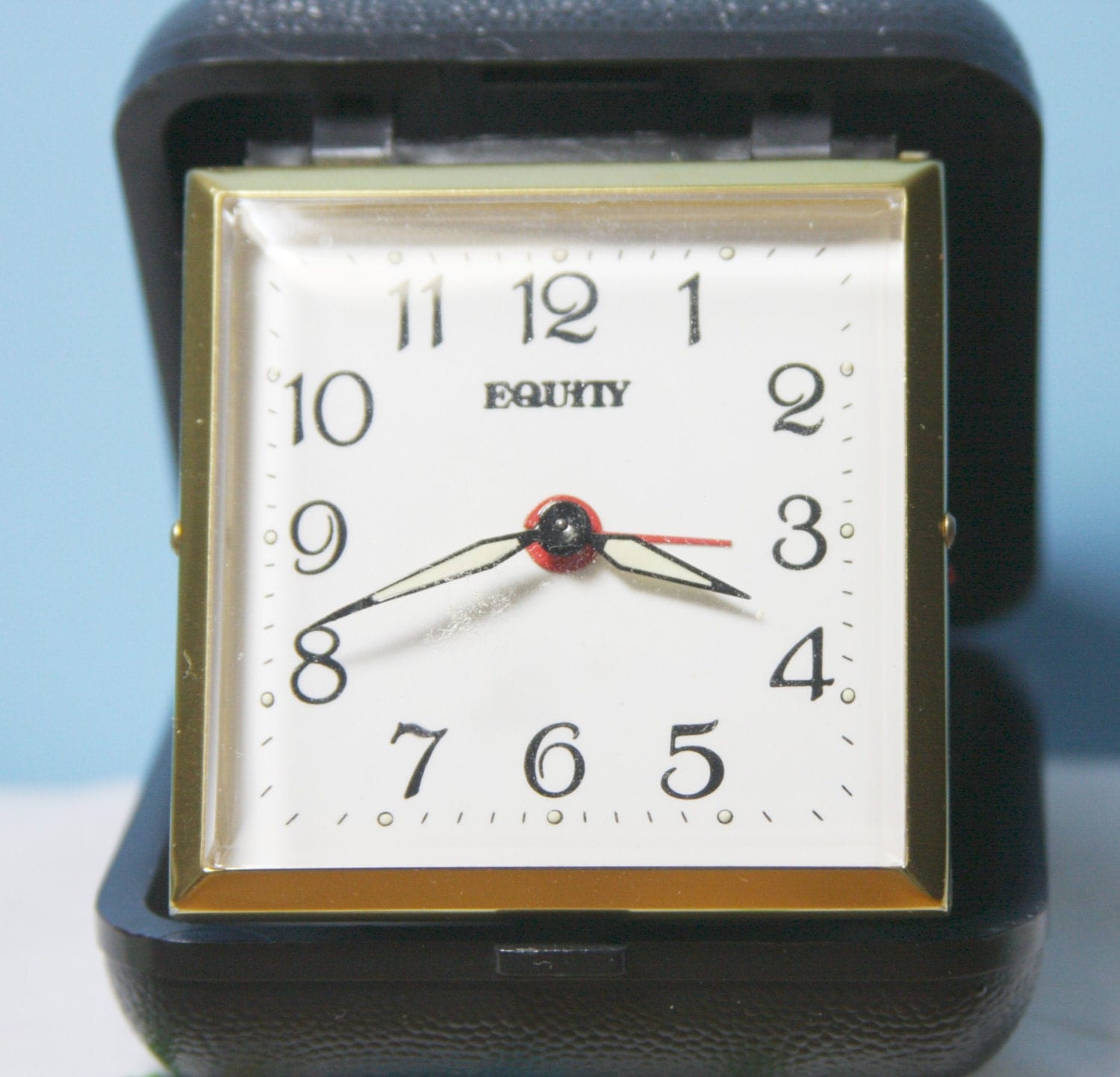 equity travel alarm clock vintage