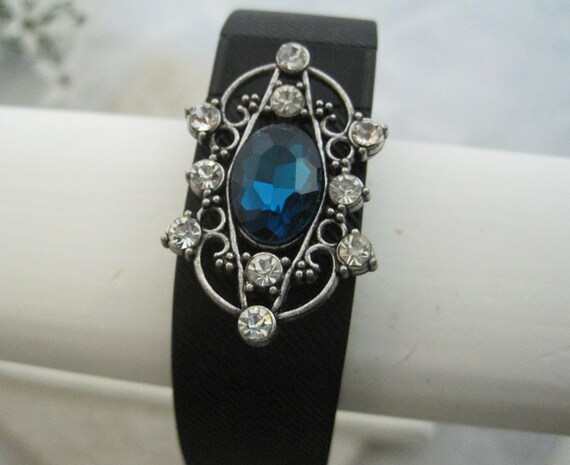 Items similar to Fitbit Breathtaking Blue Diamond Studded 