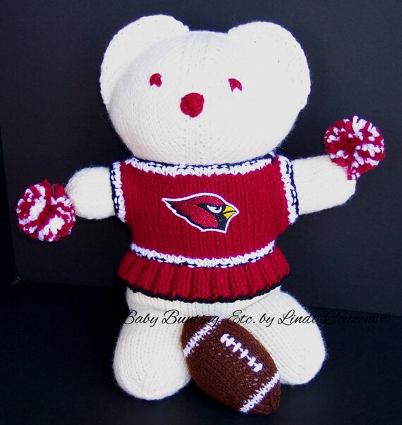 arizona cardinals teddy bear