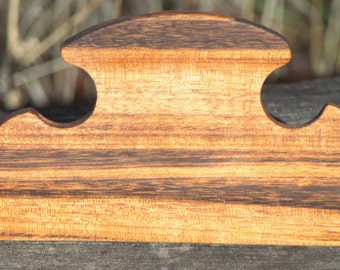 Hand Crafted Tigerwood Shuttles / Beaters for Card / Inkle Weaving