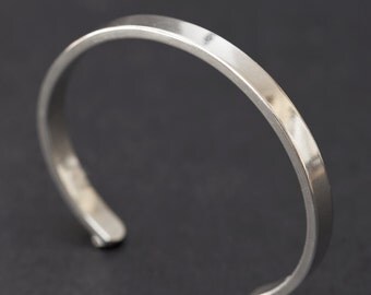 Sterling Silver Bangle, Cuff Bracelet, Men, Women, Bangle, Women's Bracelet, Child's Bracelet, Mens Jewelry, Silver Bracelet, Women's Cuff