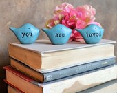 You are loved gift / Christmas gift for her / gifts for mom / bird gift for women grandma mother / teenager gift for girls
