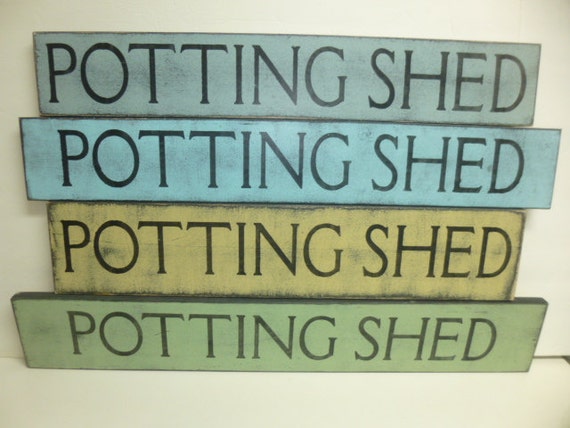 potting shed sign garden decor potting bench by sophiescottage potting shed sign garden decor potting bench by sophiescottage