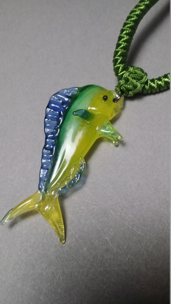 Mahi Mahi Fish Jewelry pendant necklace