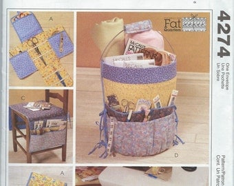 McCall's 4274 Fat Quarters Sewing Accessories - Uncut Pattern