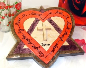 Custom Designed Unity Puzzle Adoption Ceremony Unity Ceremony Unity Puzzle Alternative Personalized Blended Family Puzzle Adoption Gift