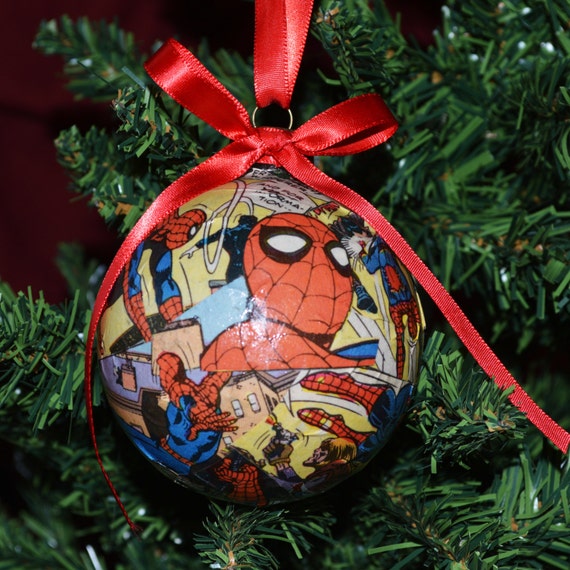 comic book ornaments spiderman ornaments christmas comic book ornaments spiderman ornaments christmas